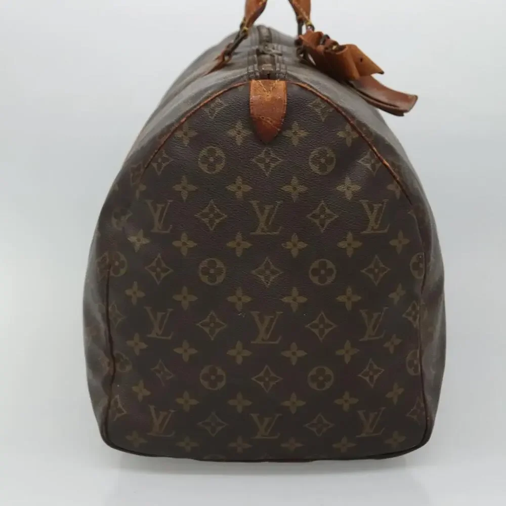 LOUIS VUITTON Monogram Keepall 55 Boston Bag M41424